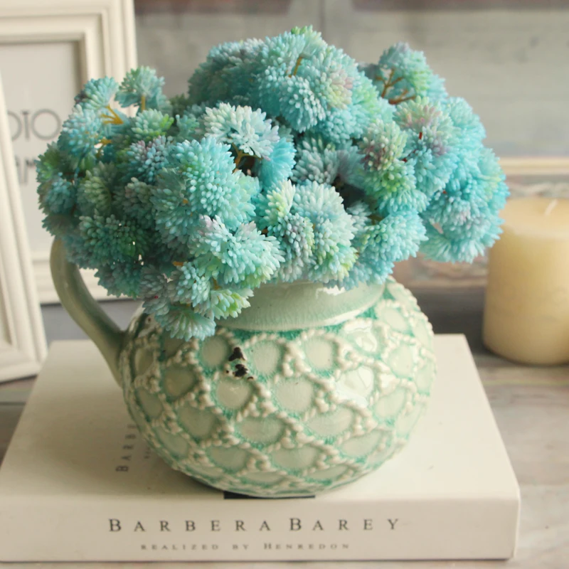 Красивые Редкие суккуленты 1 шт. фрукты трава пустыня искусственные растения