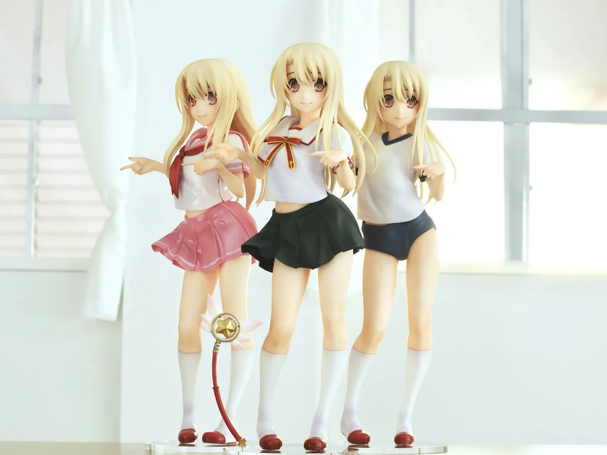 Гараж статуэтка в виде 1/6 Fate/stay night Illyasviel von Einzbern Неокрашенная модель