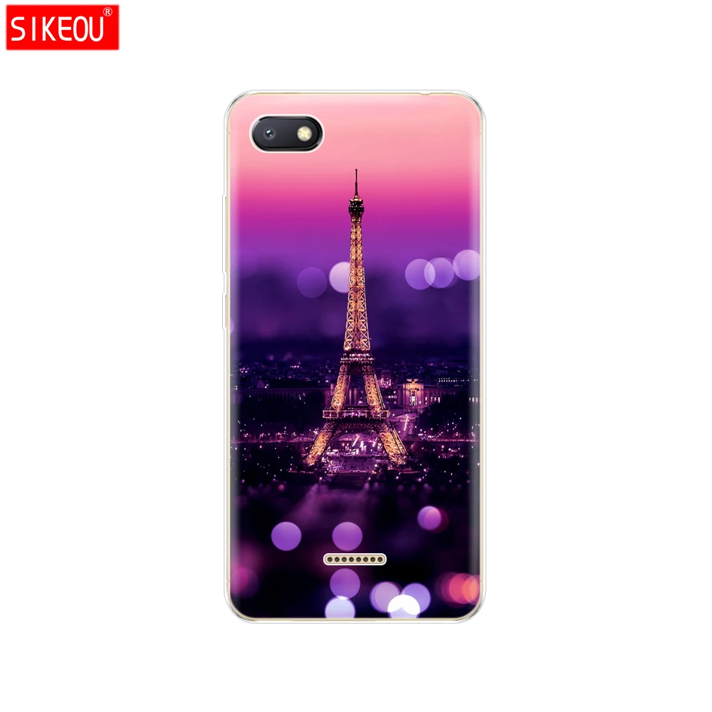 12069 Силиконовый чехол для xiaomi Redmi 6a, чехол с полной защитой, мягкая задняя крышка из ТПУ для телефона xiaomi Redmi 6 A, бампер Hongmi 6a, чехол с кошкой - Цвет: 12069