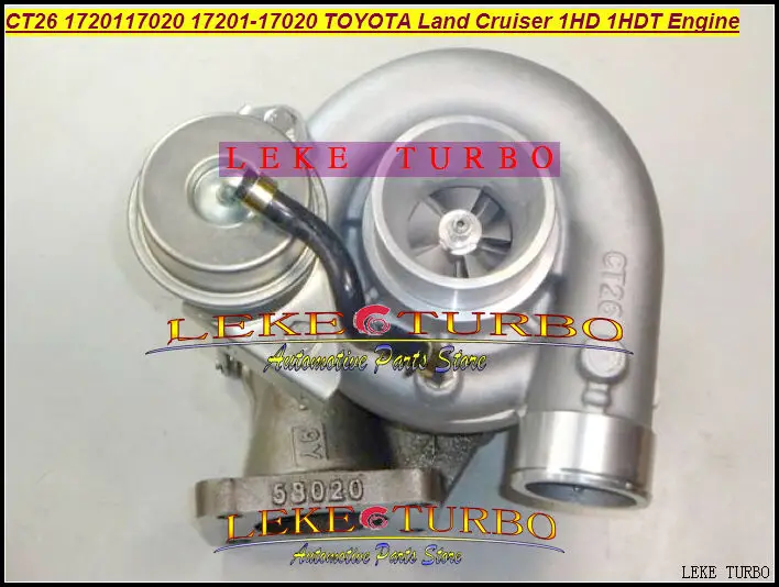 CT26 17201 17020 1720117020 Турбокомпрессор для TOYOTA Land Cruiser LandCruiser HR492HT 1HD 1HDT T 180HP|turbocharger|turbocharger