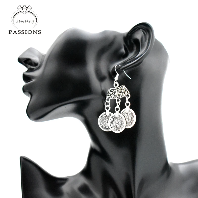 Горячая Распродажа богемные этнические серьги-подвески макси серьги