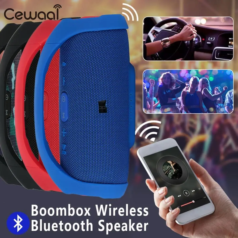 Мини бумбокс беспроводной Bluetooth динамик звуковая коробка радио MP3 музыкальный