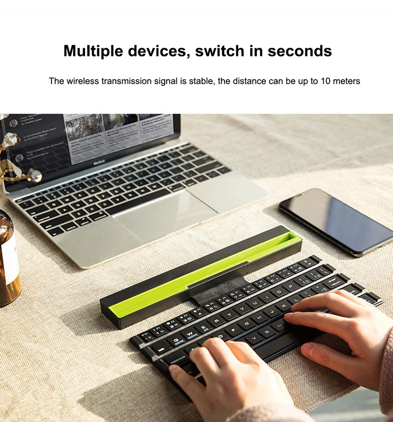 R4 рулон складной Bluetooth клавиатура беспроводной 64 клавиши катушка мини клавиатура складная для планшета iphone ноутбук смартфон Ipad подарки