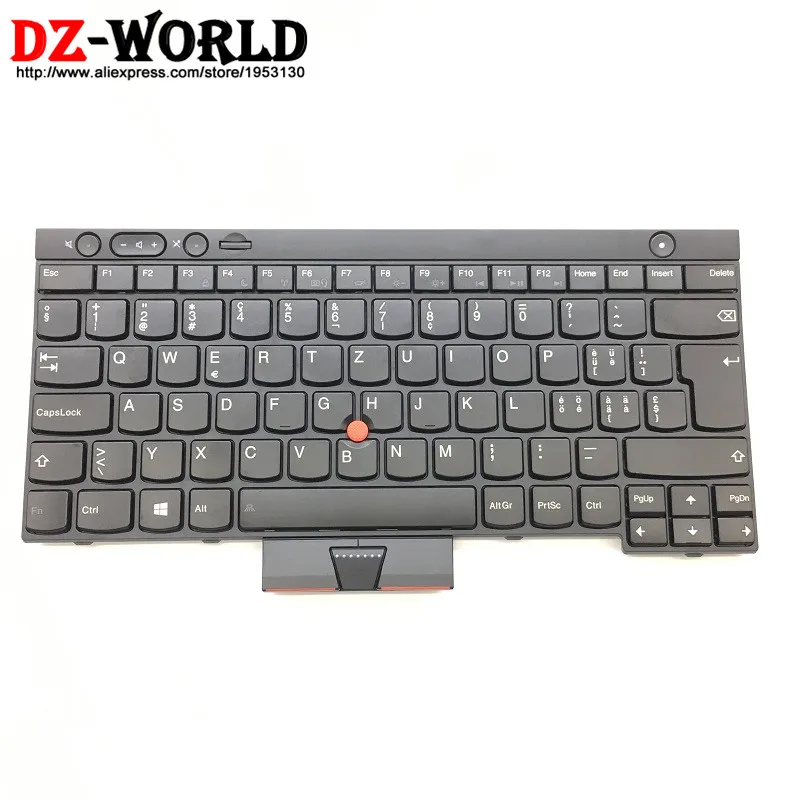 

New/Orig CH Swiss Keyboard for Thinkpad L430 L530 T430 T430i T430S T530 T530i W530 X230 X230i X230T Laptop 04X1228 04W3052