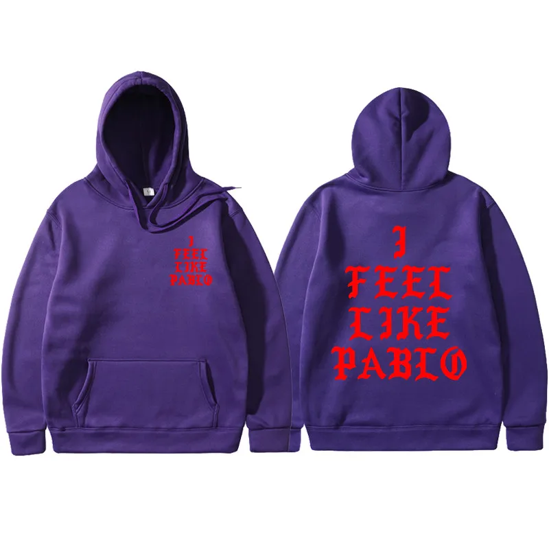 Весна, Kanye West, толстовки с капюшоном I FEEL LIKE PABLO, толстовки с капюшоном для мужчин в стиле хип-хоп, для влюбленных, уличная одежда, красные, с буквенным принтом, черные толстовки с капюшоном