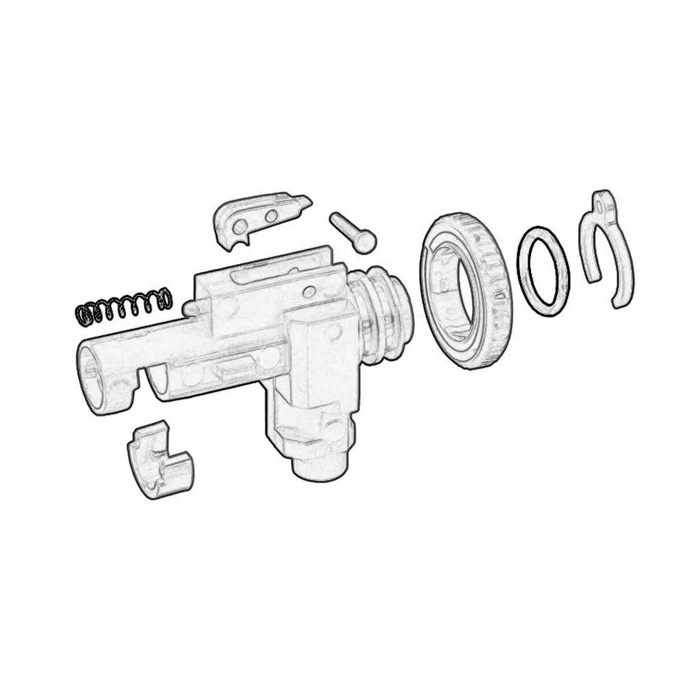 Tactifans M4 Алюминий хип хоп блок камеры для M16 серии AEG винтовки Маруи Dboys JG серия