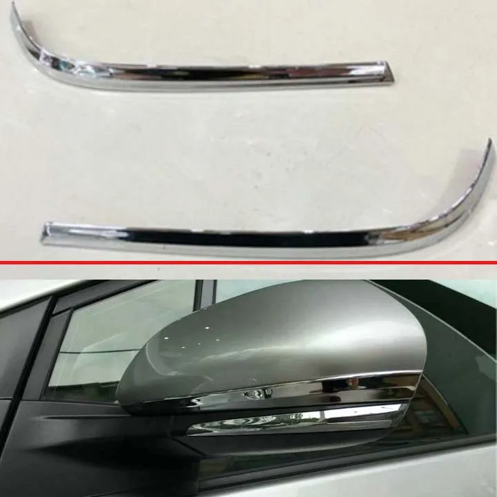 Для Toyota Prius PHV 2017 2018 2019 автомобиль ABS хромированные сзади заднего вида боковое