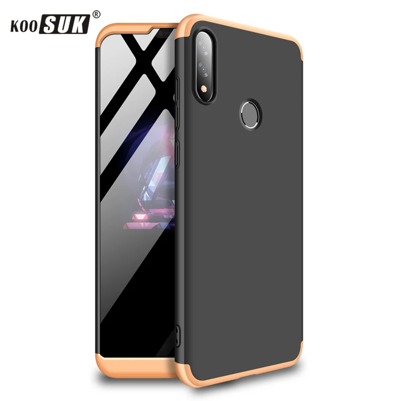 Luxury Hard Phone Case For ASUS Zenfone Max Pro M2 ZB631KL Back Cover 3 in 1 Matte Detachable Shockproof Protection Coque | Мобильные