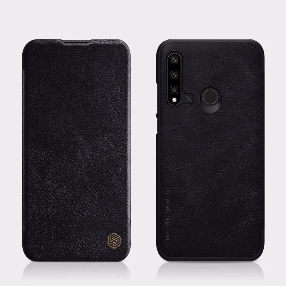 Чехол для huawei P20 Lite Nillkin QIN откидная крышка карточка Карманный кожаный чехол для huawei P20 Lite с роскошной упаковкой