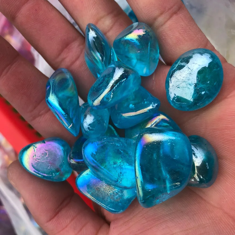 Цвет оцинкованный синий целебный рейки полировка Кристалл Атака