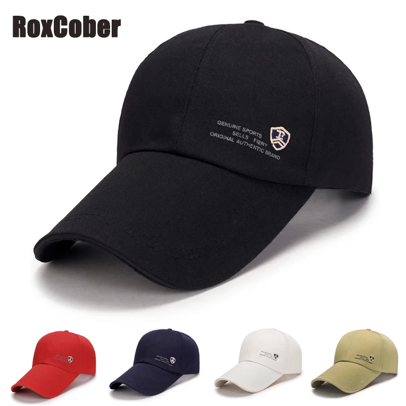 Бейсболка RoxCober унисекс хлопковая для улицы гольфа шапки бейсболки лето Козырьки