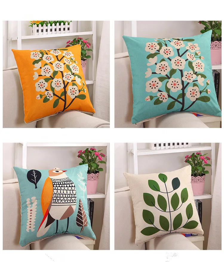 1 шт. Новое поступление хлопковая льняная Подушка диванные подушки домашние