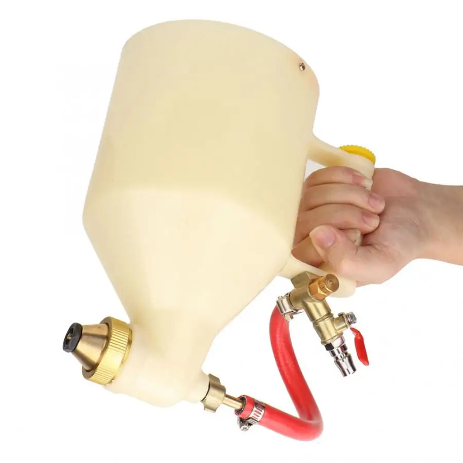 3L 1/4in регулируемый пластиковый бункер Воздушный Распылитель настенный