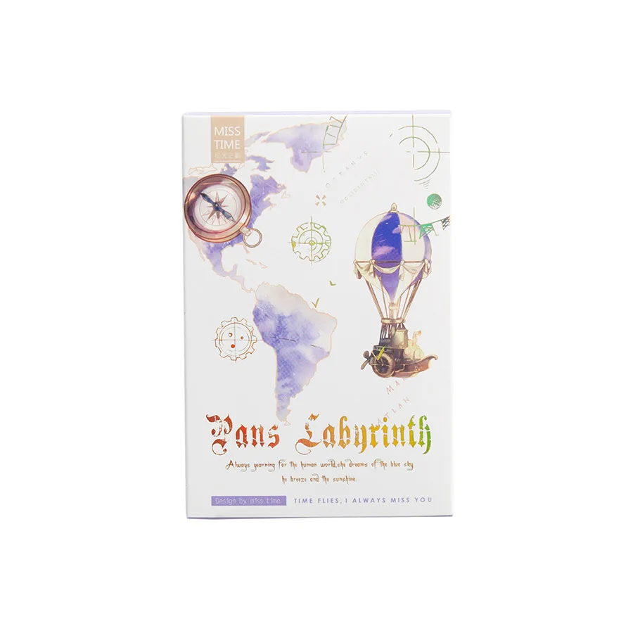 

30 Sheets/Set Novelty Pans Labyrinth Postcard/Greeting Card/Message Card/Christmas and New Year gifts