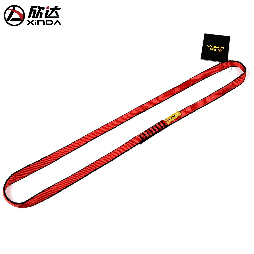 XINDA новый открытый альпинизм спуск высокая устойчивость плоский ремень защита