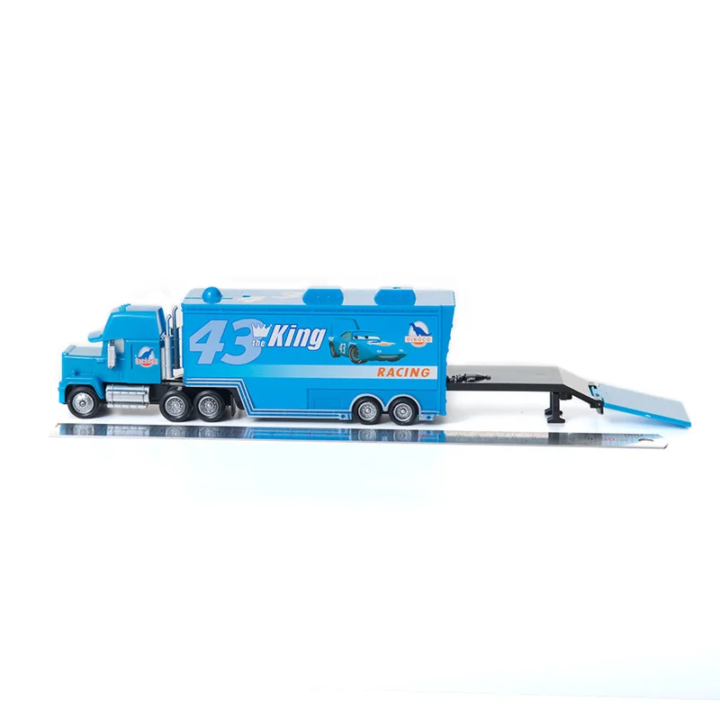 Disney Pixar Cars 2 3 игрушки № 35 грузовик молния McQueen Джексон шторм Рамирез Мак дядюшка 1:55 литой модельный автомобиль игрушка детский подарок