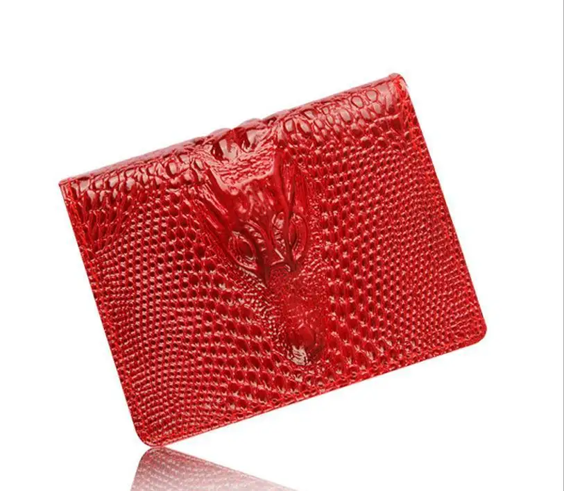 Известный Бренд Крокодил Роскошные Кошельки 2017 женщин классический винтаж кожа