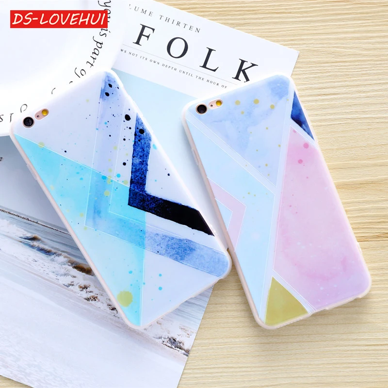 DS-LOVEHUI чехол для телефона с эффектом потертости iphone 7 7plus 8 8plus X 5 5S SE 6 6S Plus