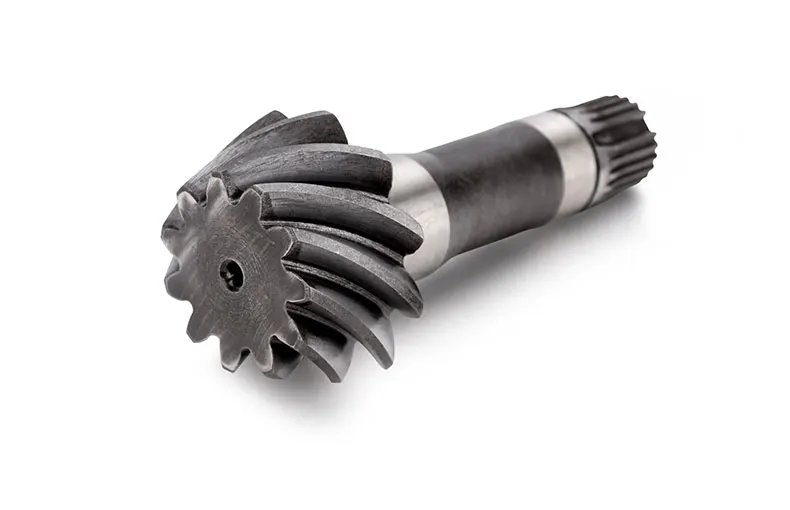 値段 セットのスパイラル傘歯車とシャフト (208 ミリメートル、 11 T/24 スプライン) を東風ための DF804 824..、部品番号: 850-2.38.109 + 850-2.38.115