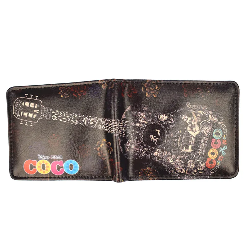 Free Shipping Cute Design Short Wallet Image Guitar Purse | Багаж и сумки