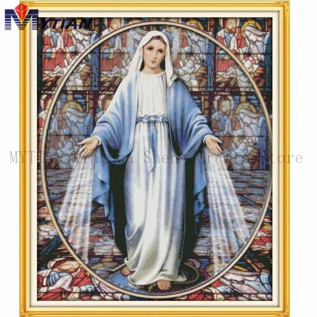MYTIAN Religion серия Алмазная картина Дева мать Мэри Вышивка крестом Сделай Сам ручная
