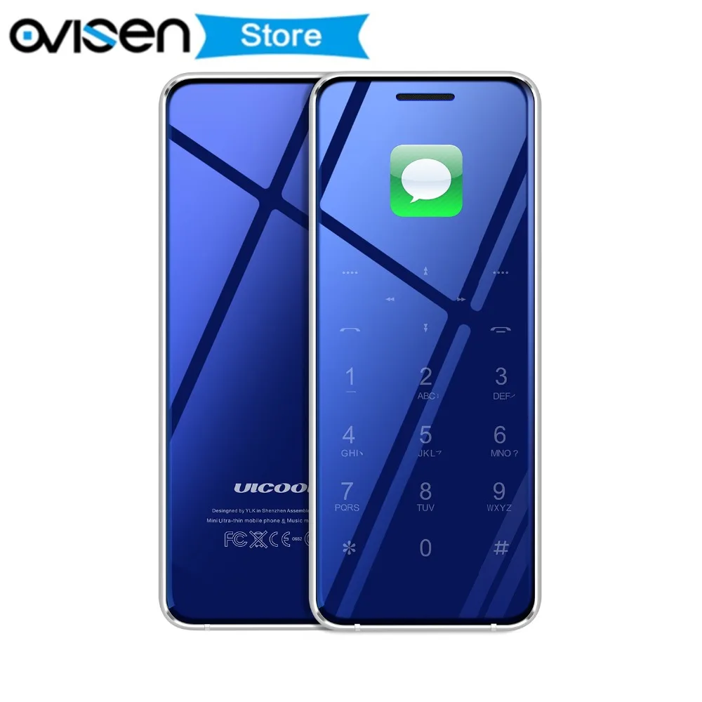 Роскошный телефон Ulcool V99 V66A 1 54 &quotультра тонкий мобильный для кредитных карт Bluetooth