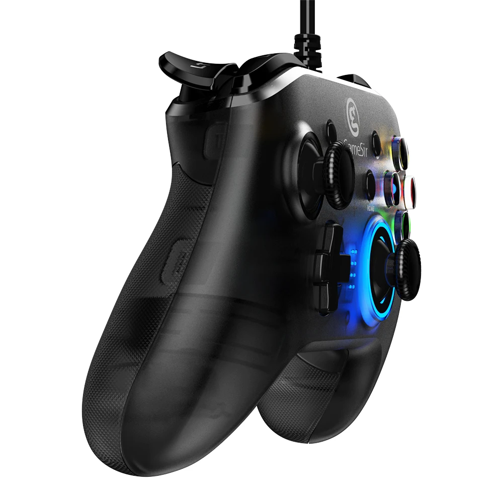 GameSir T4w геймпад проводной usb-контроллер Поддержка вибрации USB Проводная клавиатура для Windows(7/8/9/10) ПК с системой андроида и ТВ коробка PC Gamer