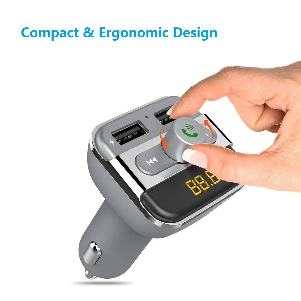 Bluetooth автомобильный комплект FM-передатчик Kinnara беспроводной FM-модулятор