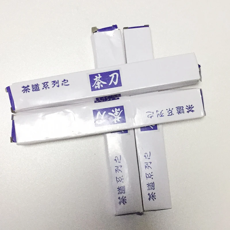 2PCS/Lot Puɾr Tea Knife / Without The Stainless Steel Knives Ceremony Tool Cut Cutter |