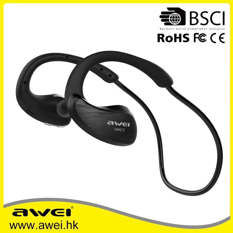 Bluetooth наушники AWEI A885BL спортивные беспроводные гарнитура с микрофоном