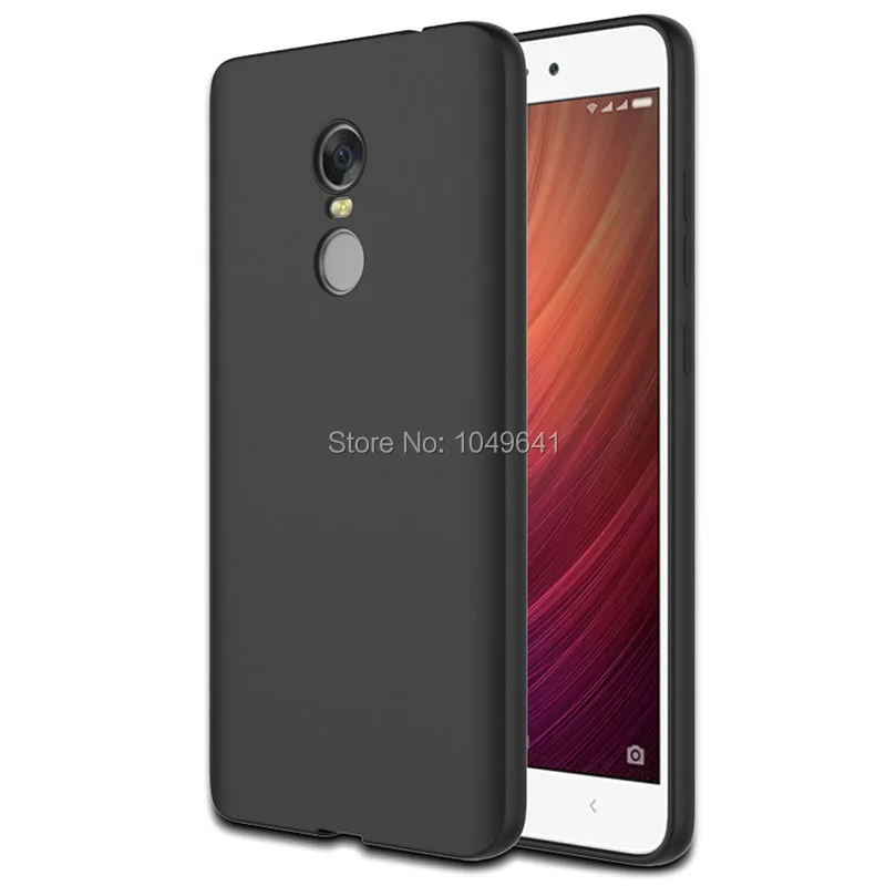 Case for Xiaomi Redmi Note 4X / Hongmi 5.5 inch Pure Color Ultra-thin Anti-knock Soft TPU Protective Clear Black |