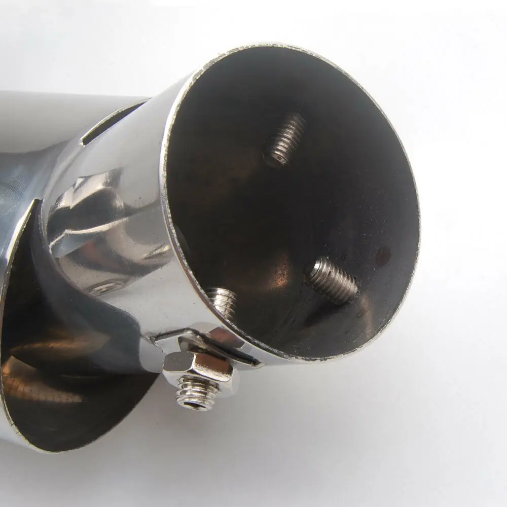 Наконечник глушителя выхлопной трубы из нержавеющей стали для Honda Civic 2016-2018 2 шт.