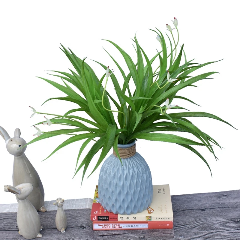 

Wholesales 200 Pcs Green Leaf- Shaped Orchid Decorative Plastic Flower Artificial Flowers Hotel Shopping Mart - INDIGO
