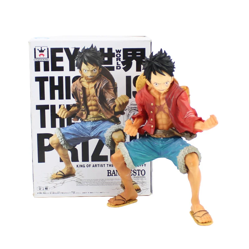Экшн фигурки OP King of Artist The Portgas.d.ace Monkey.D.Luffy Sanji Roronoa.zoro Usopp из ПВХ игрушечные модели