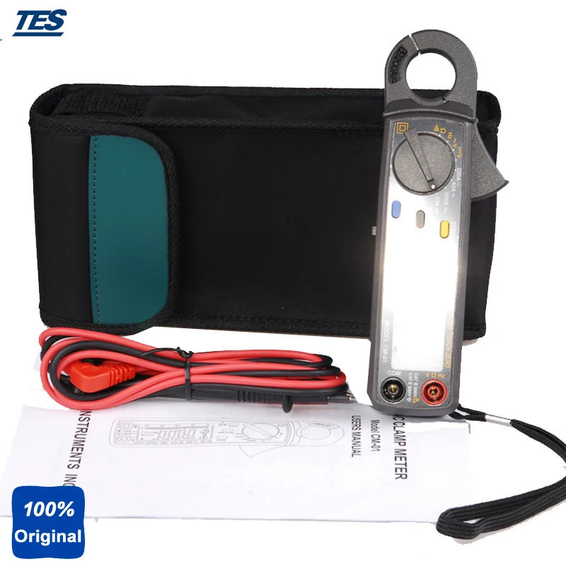 Цифровой зажим постоянного/переменного тока CM01 с высоким разрешением |