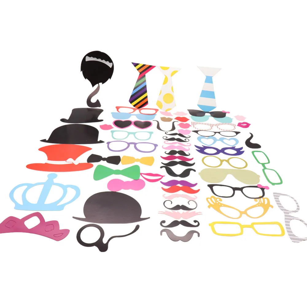 60 шт. DIY реквизит для фотостудии комплект Хэллоуина Рождество Свадьба День