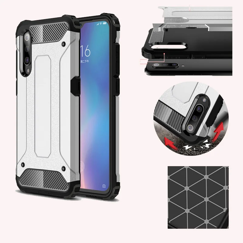 Противоударный чехол для Xiaomi MI 9 SE 9T 6 8 Lite A2 A1 Play F1 резиновый Жесткий Чехол Redmi K20 Pro 7