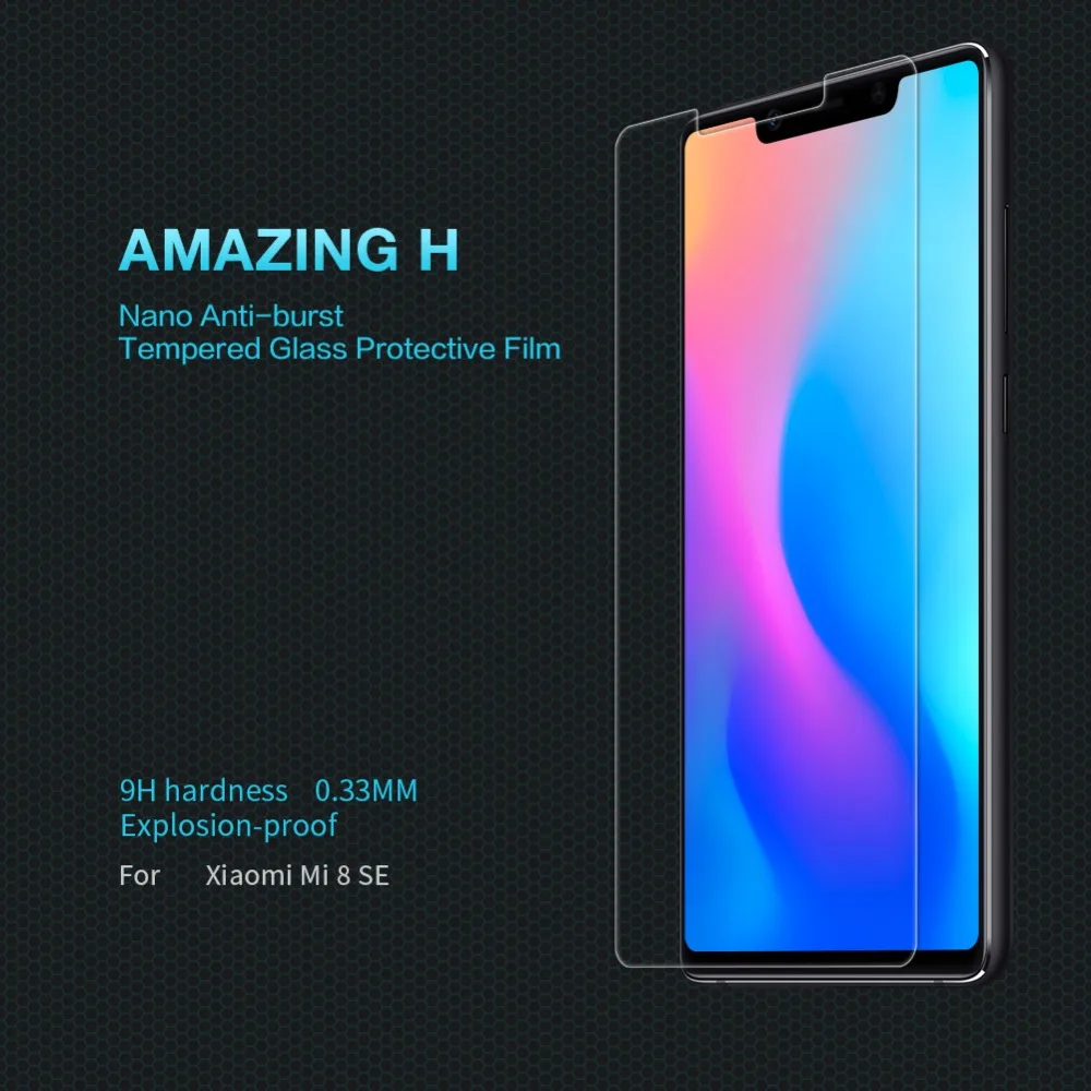 Защитная пленка для экрана Nillkin 0 33 мм 9H Xiaomi mi 8 Стекло SE Pro Explorer защитная из