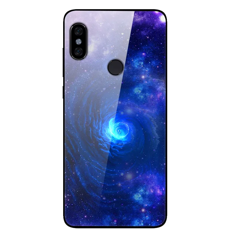 11 Для Xiaomi Redmi Note 6 Pro Чехол из закаленного стекла с изображением планеты космос, стеклянный чехол для задней панели для Xiaomi Redmi Note 6 Pro Note6 Pro - Цвет: 11