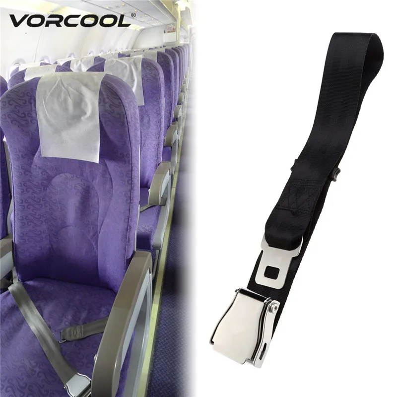 VORCOOL 55-100 см, регулируемый ремень для самолета, удлиненный ремень безопасности, удлинитель с пряжкой, аэроплан, основной авиационный автомобиль
