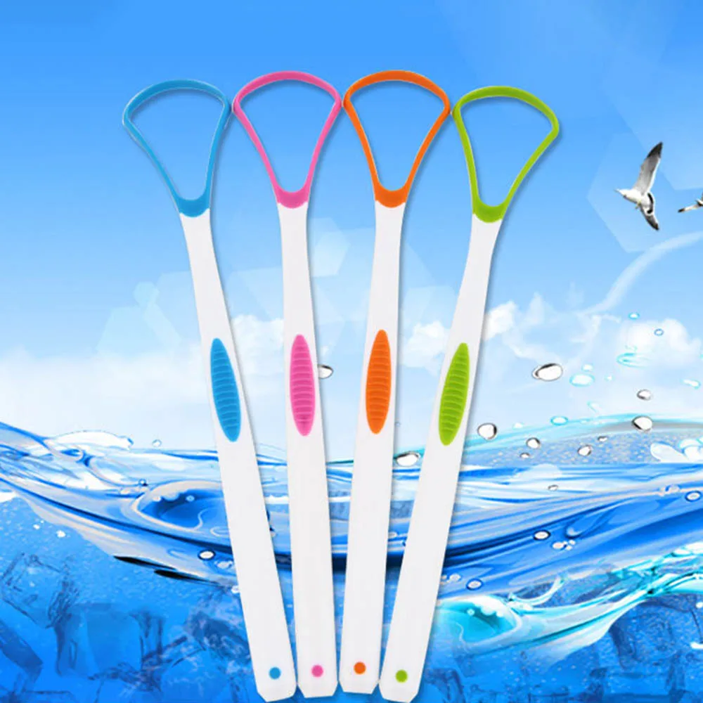 Щетка для чистки языка зубная щетка удаления скребок покрытия ухода за полостью