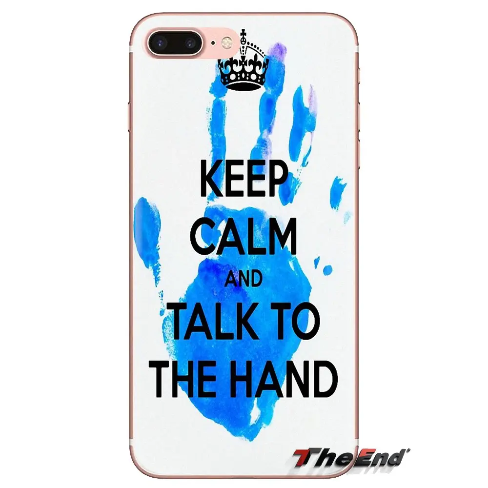 Сохраняйте спокойствие и разговаривайте с рукой чехол для телефона Xiaomi Mi3 Samsung A10