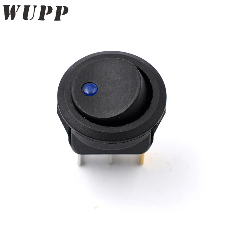WUPP 12V 20A светодиодный выключатель света фары противотуманные рабочие огни переключатель круглый тип лодки