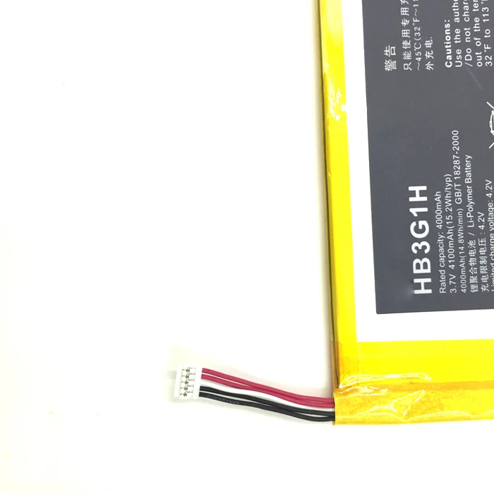 4000 мА/ч 3 7 в Li Ion HB3G1/HB3G1H Аккумулятор для планшетного ПК Huawei MediaPad S7 601W 301U 601U 302 303