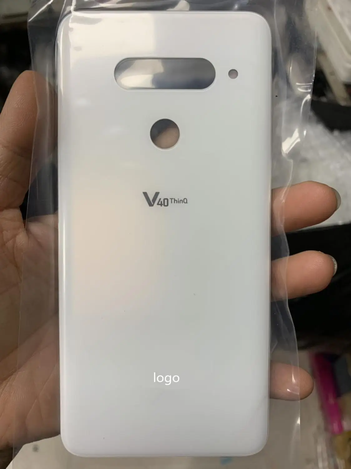 Оригинальная новая крышка батареи для LG V40 задняя запасная часть ThinQ V405QA7 V405UA V405TAB
