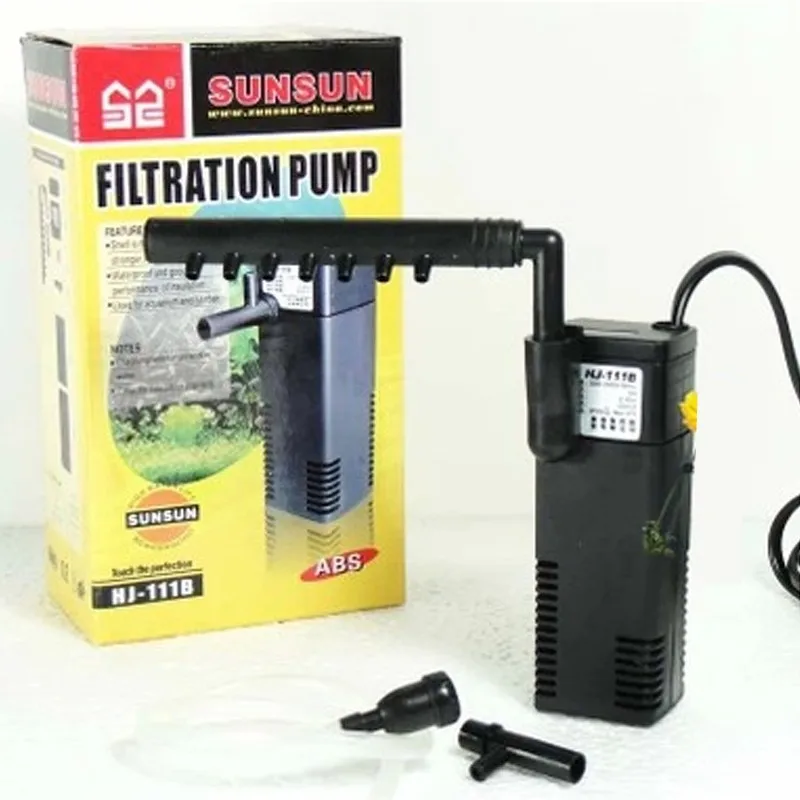Sunsun 110V 220V аквариума многофункциональный водяной насос Внутренний фильтр HJ-111b HJ-311b HJ-411b HJ-611b