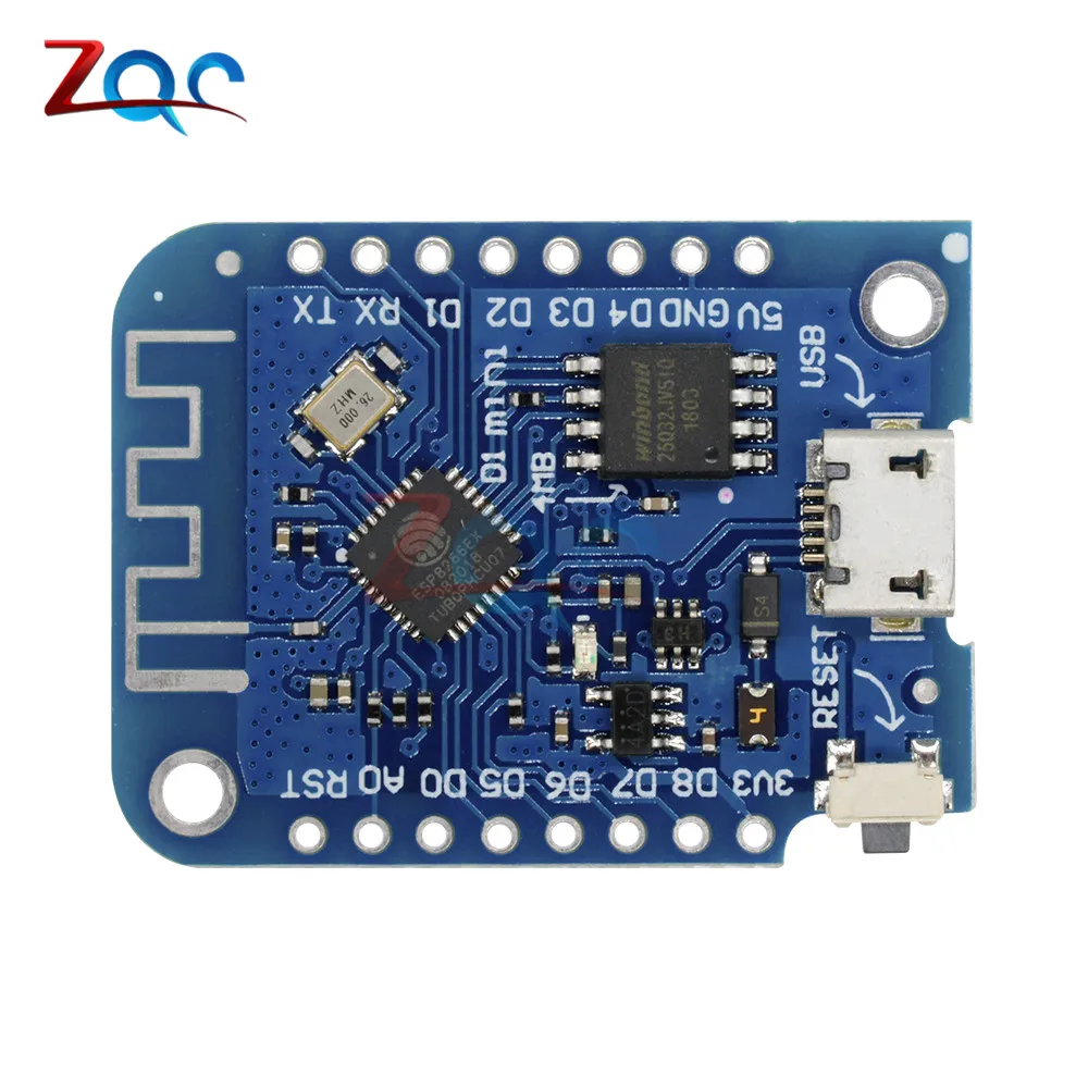 Для WeMos D1 mini V3.0.0 wifi Интернет вещей макетная плата беспроводной ESP8266 CH340 4MB для Arduino Nodemcu V2 micropyton