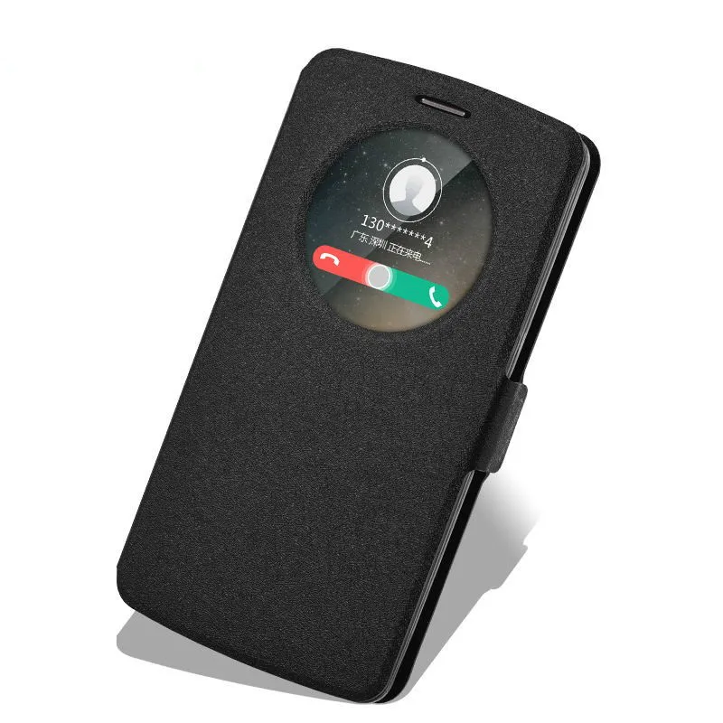 Кожаный чехол с окошком для экрана LG G3 G4 мягкая сумка роскошный флип D855 D850 / H818 H815