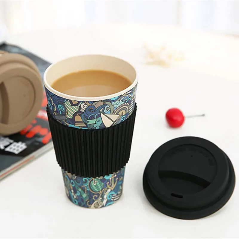 Креативная бамбуковая кофейная кружка портативные стандартные кофейные чашки