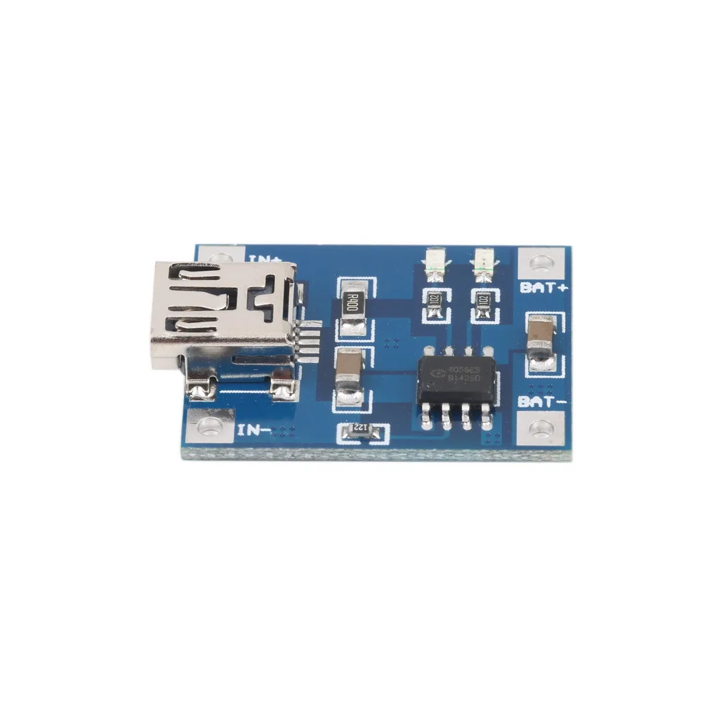 1 предмет 5 V Mini USB 1A литиевых Батарея зарядки доска TP4056 Зарядное устройство Модуль